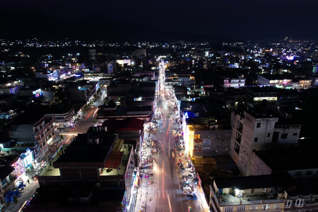 घोराही बजार दीपावली 