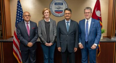 नारायणप्रकाश साउद र समान्ता पावर