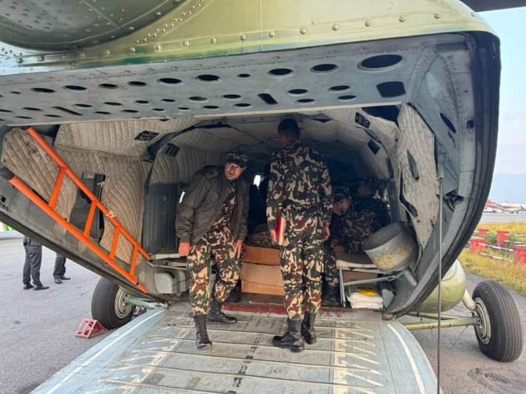 सेनाको १६ जनाको मेडिकल टिम