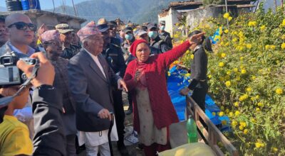 राष्ट्रपति रामचन्द्र पौडेल जाजरकोटमा