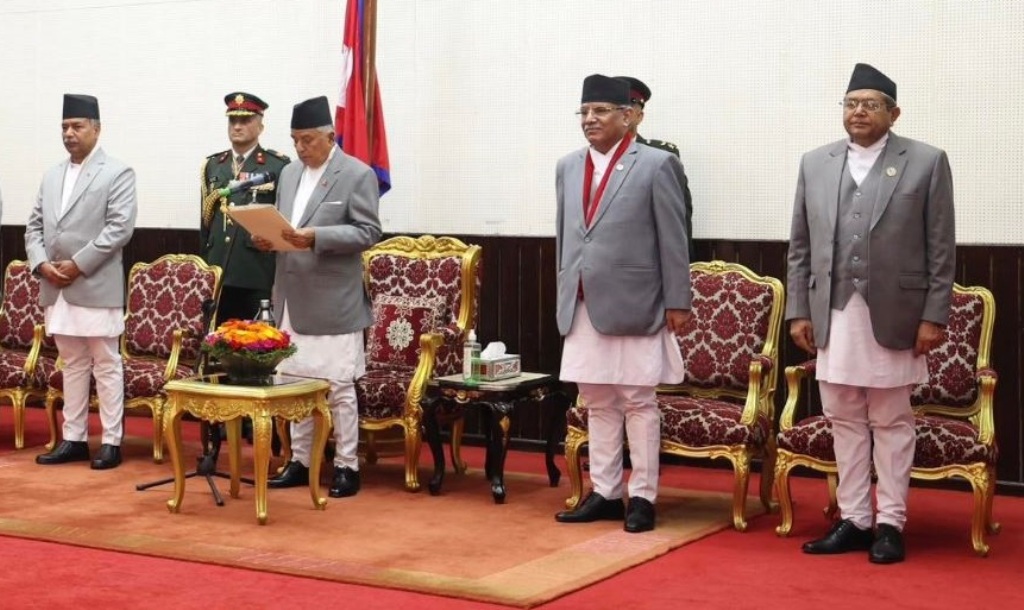 राष्ट्रपति, उपराष्ट्रपति, प्रधानमन्त्री र सभामुख