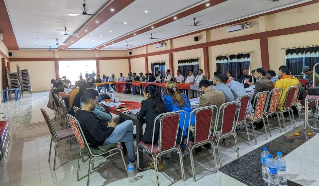 राष्ट्रिय स्वतन्त्र पार्टीको संयुक्त बैठक सुरु