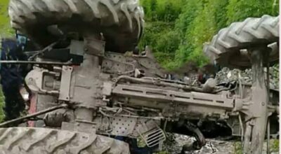 बाजुरामा ट्याक्टर दुर्घटना