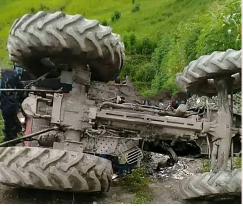 बाजुरामा ट्याक्टर दुर्घटना