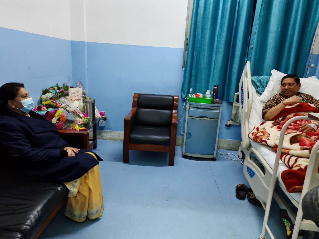 विद्यादेवी भण्डारी र नारायणकाजी श्रेष्ठ