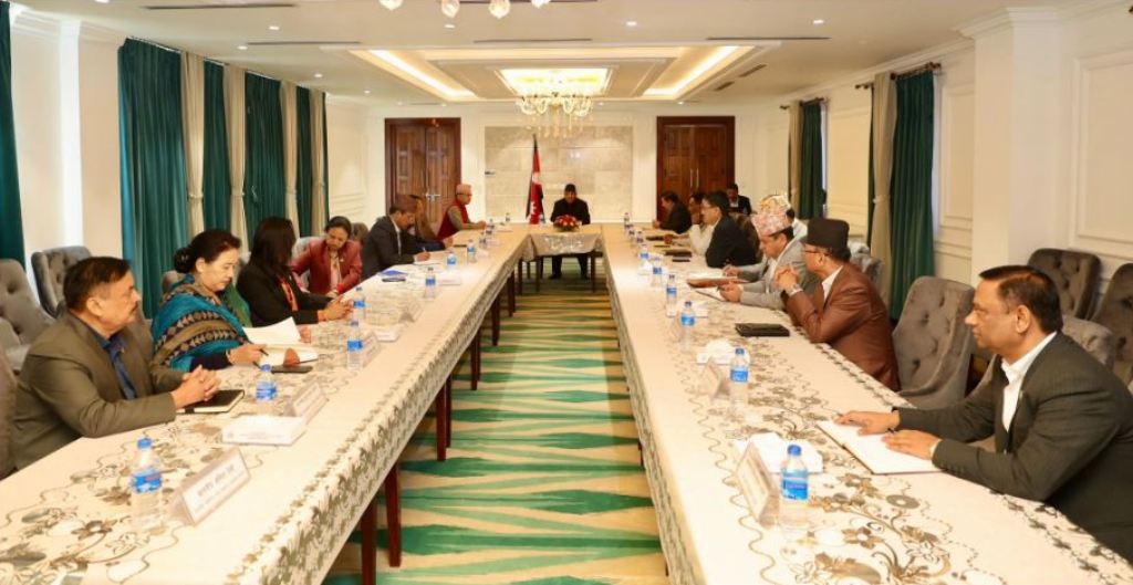 सिंहदरबारको नयाँ बैठक कक्ष