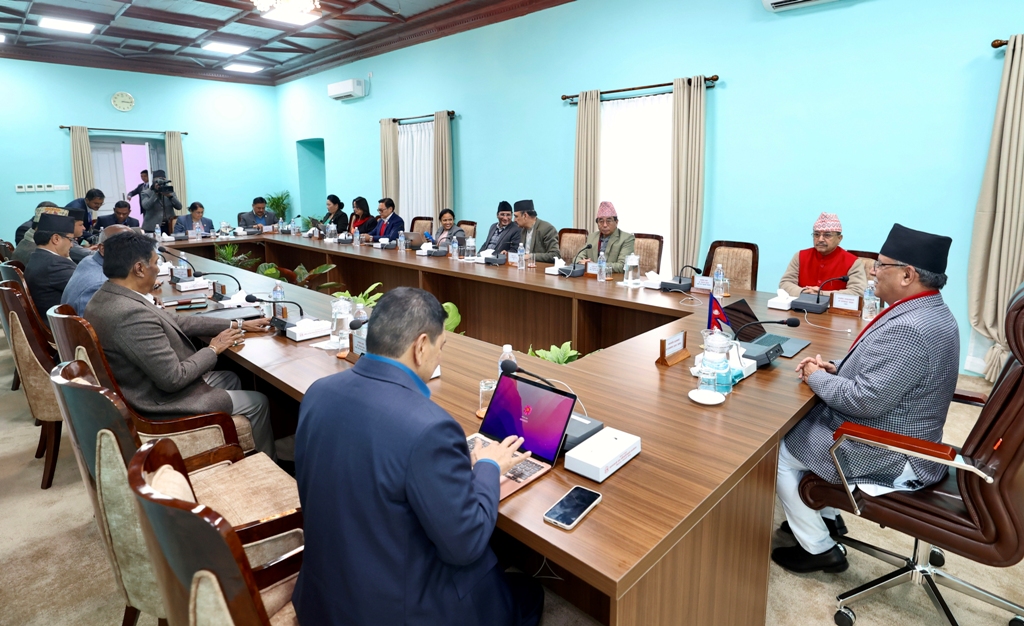 मन्त्रिपरिषद्को बैठक