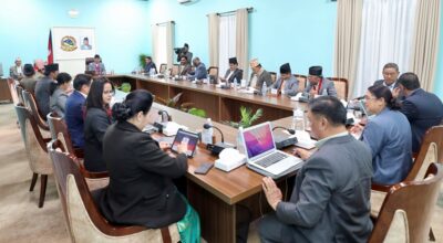 मन्त्रिपरिषद्को बैठक