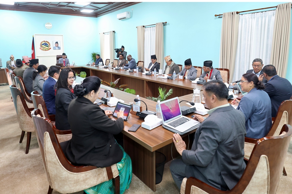 मन्त्रिपरिषद्को बैठक