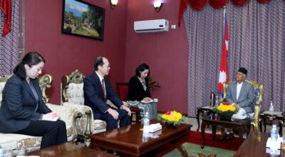 रामचन्द्र पौडेल र किकुता युताका