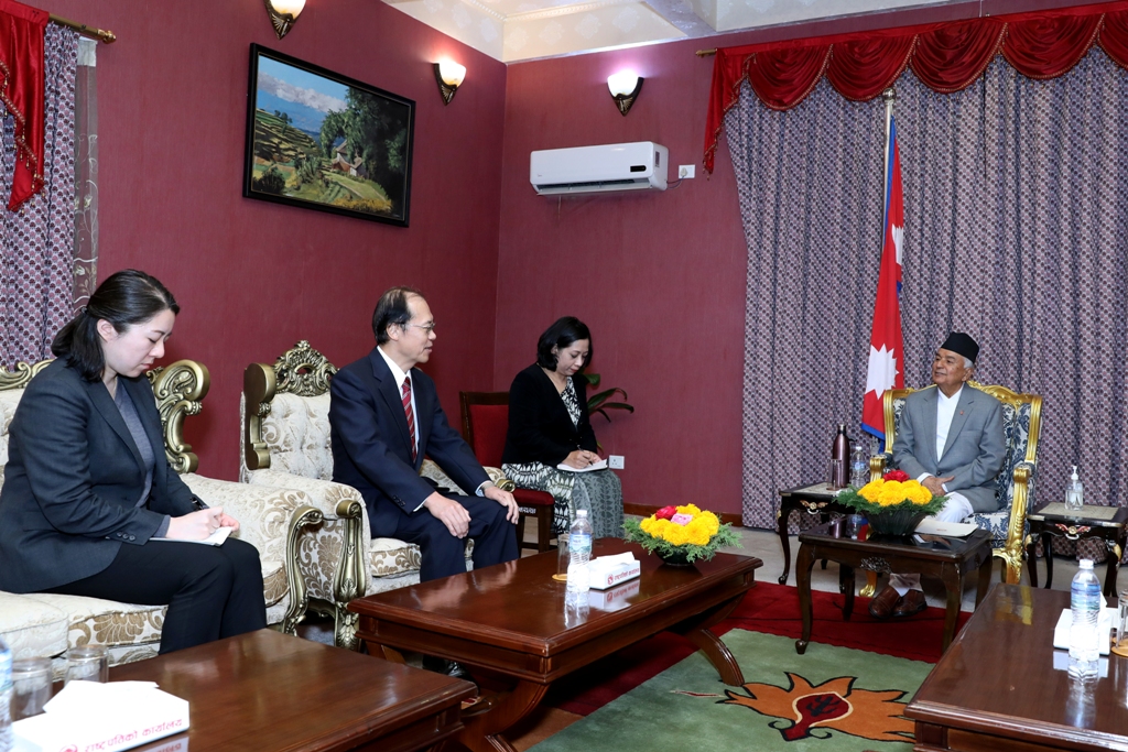 रामचन्द्र पौडेल र किकुता युताका