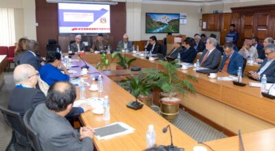 लगानी सम्मेलनबारे विकास साझेदारसँग छलफल