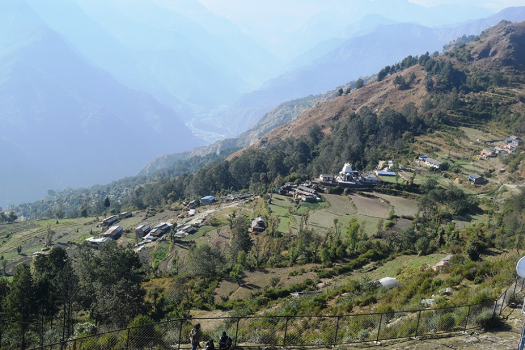 म्याग्दीको गाजने गाउँ