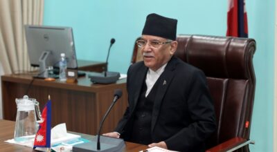 प्रधानमन्त्री प्रचण्ड सिंहदरवार मन्त्रिपरिषद बैठकमा