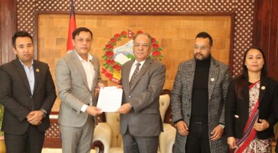 प्रधानमन्त्री प्रचण्ड रास्वपा सांसद