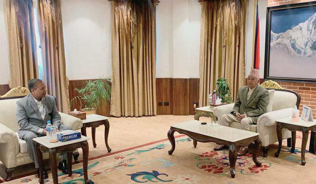 रामचन्द्र पौडेल र रामसहायप्रसाद यादव