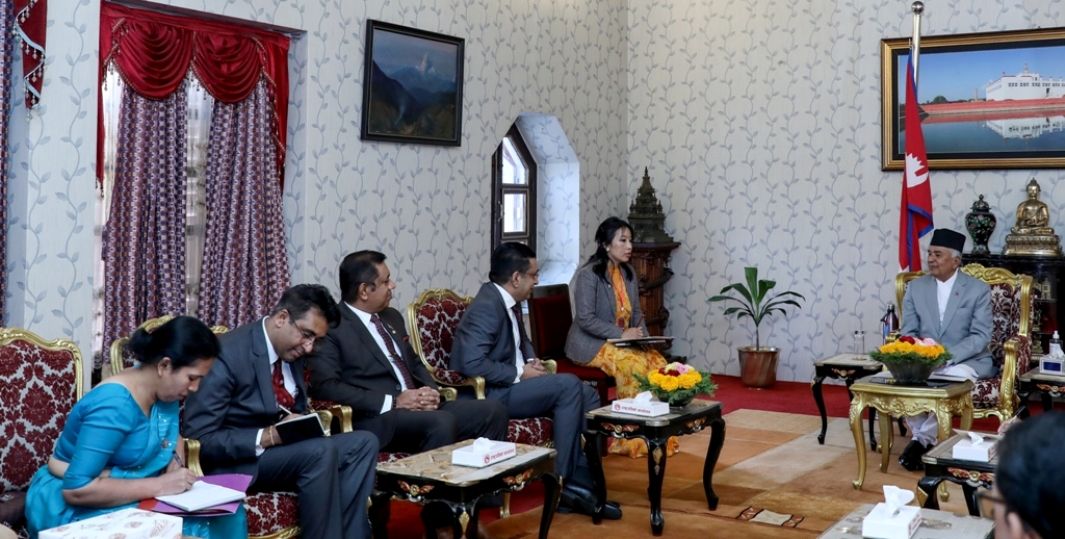 रामचन्द्र पौडेल र मोहम्मद उभियास मोहम्मद अली साब्री