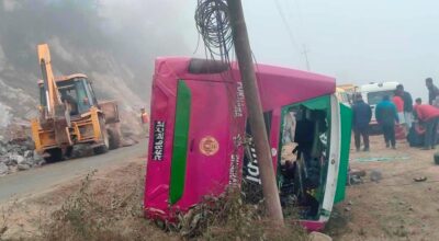 बस दुर्घटना