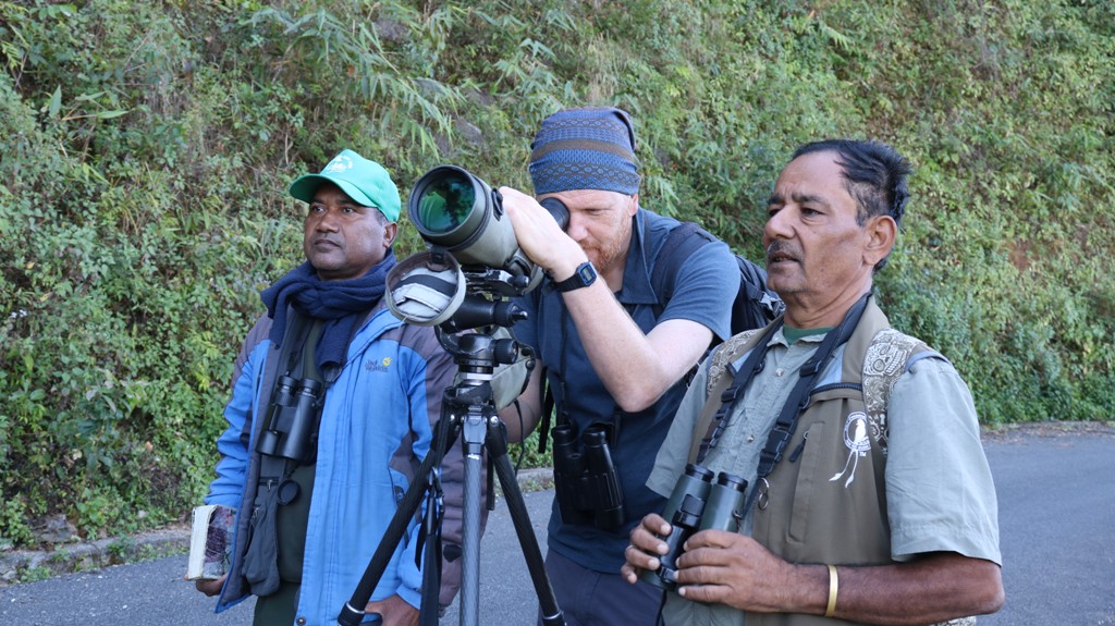 उपरदाङगढीमा पर्यटक