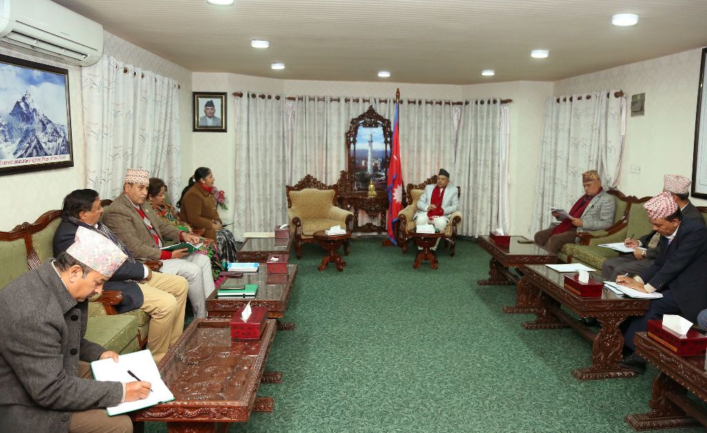 सभामुख घिमिरेद्वारा विषयगत समितिका सभापतिहरुसँग छलफल जारी