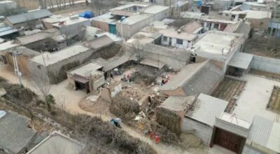 चीनमा शक्तिशाली भूकम्प