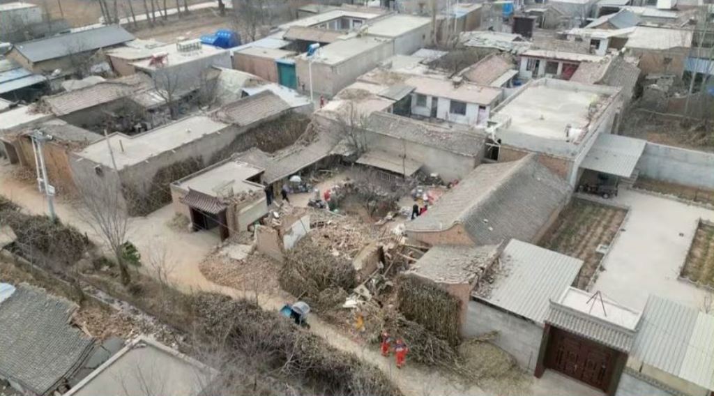 चीनमा शक्तिशाली भूकम्प