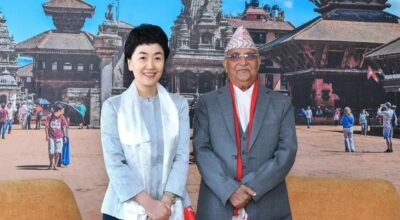 केपी शर्मा ओली र सुन हायान