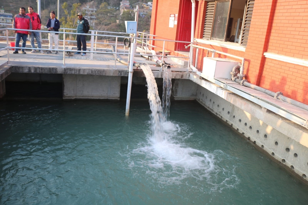 मेलम्ची पानी सुन्दरीजलमा