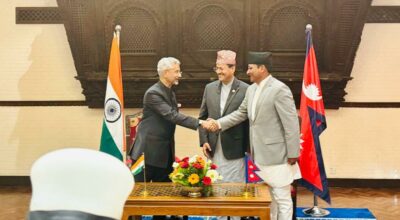 जयशंकर, एनपी साउद र शक्ति बस्नेत