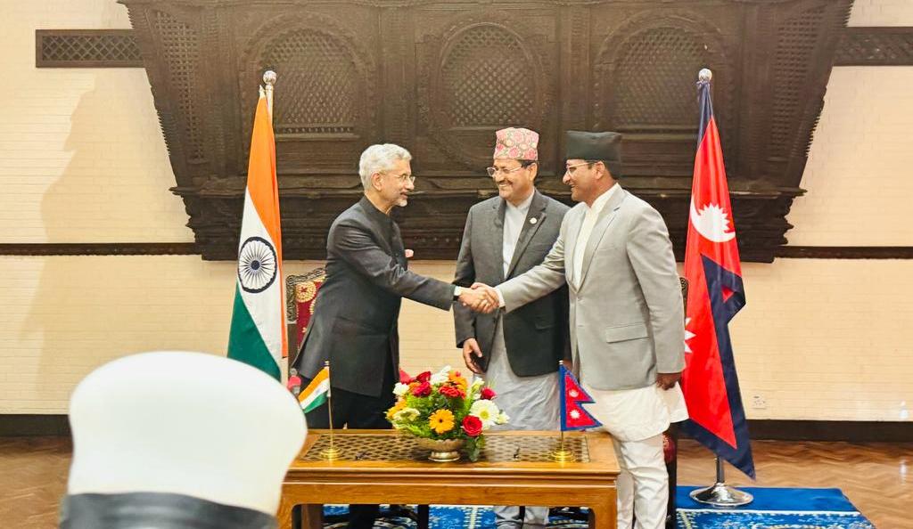 जयशंकर, एनपी साउद र शक्ति बस्नेत