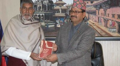 एनपी साउद र कैलाश सत्यार्थी