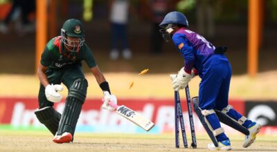 नेपाल बङ्गलादेशसँग पराजित