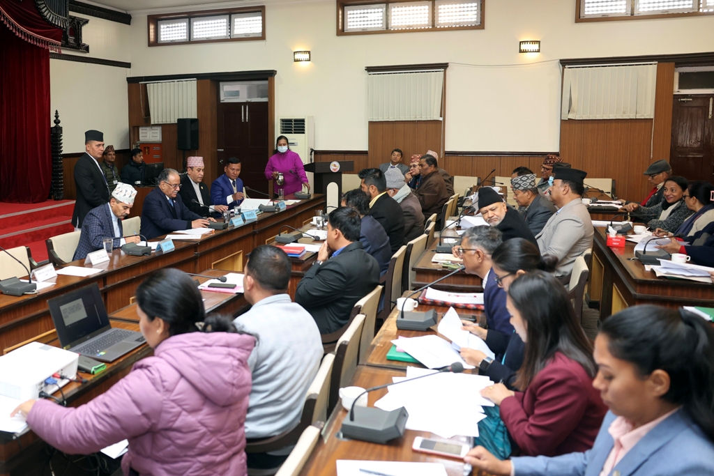 राज्य व्यवस्था तथा सुशासन समिति