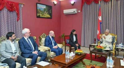 रामचन्द्र पौडेल र डा. मार्टिन सुल्ज