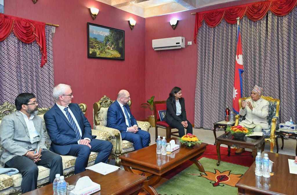 रामचन्द्र पौडेल र डा. मार्टिन सुल्ज