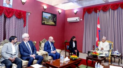 रामचन्द्र पौडेल र डा. मार्टिन सुल्ज