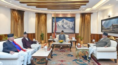 राष्ट्रपति पौडेलद्वारा समसामयिक विषयमा शीर्ष नेतृत्वको ध्यानाकर्षण