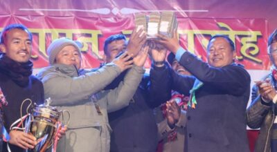 प्रथम पौवादुङमा गोल्डकप