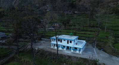 म्याग्दीको बाबियाचौरमा स्वास्थ्य चौकी भवन