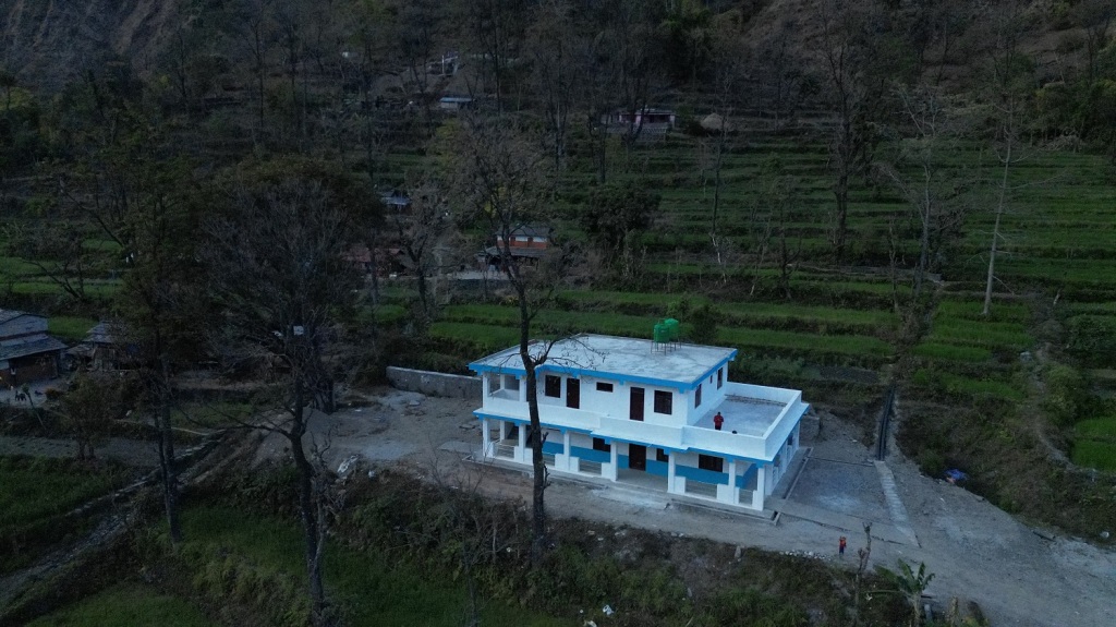 म्याग्दीको बाबियाचौरमा स्वास्थ्य चौकी भवन