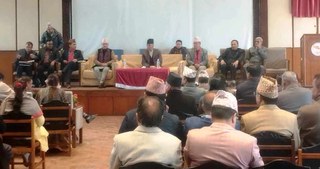 कांग्रेसको संसदीय दलको बैठक