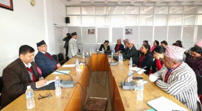 माओवादी संसदीय दलको बैठक