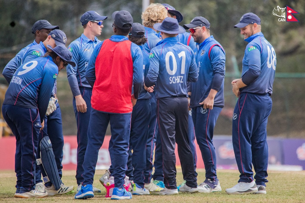 नेपाल नामिबियासँग पराजित