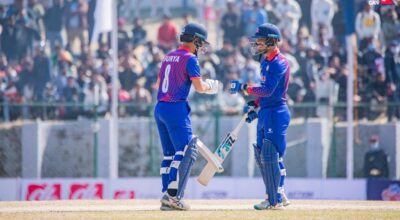 नेपालले क्यानडालाई दियो जितका लागि २२५ रनको लक्ष्य