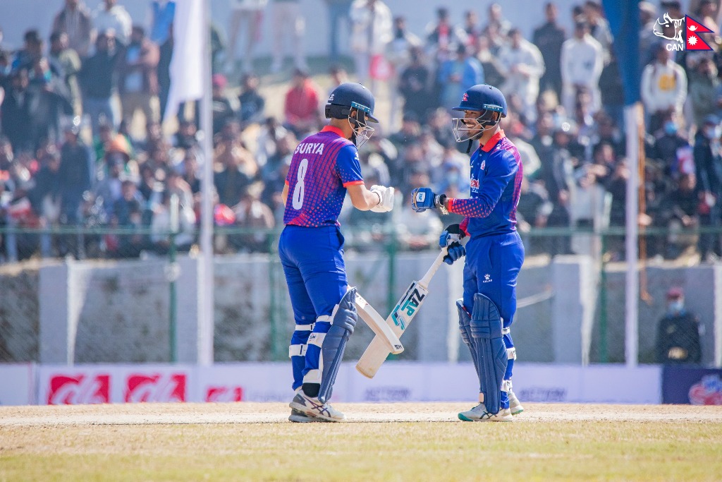 नेपालले क्यानडालाई दियो जितका लागि २२५ रनको लक्ष्य