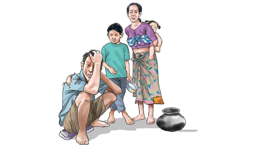 निरपेक्ष गरिबीको रेखामुनि