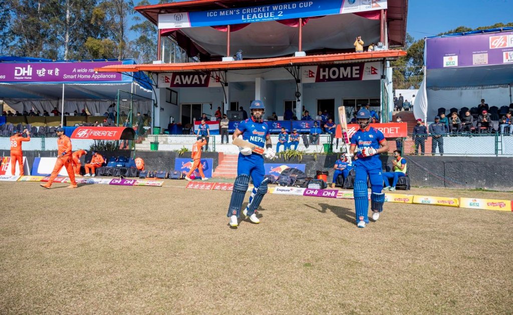 नेपालले टस हारेर पहिला ब्याटिङ