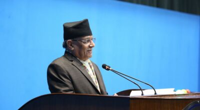 प्रधानमन्त्री प्रचण्ड संसदमा