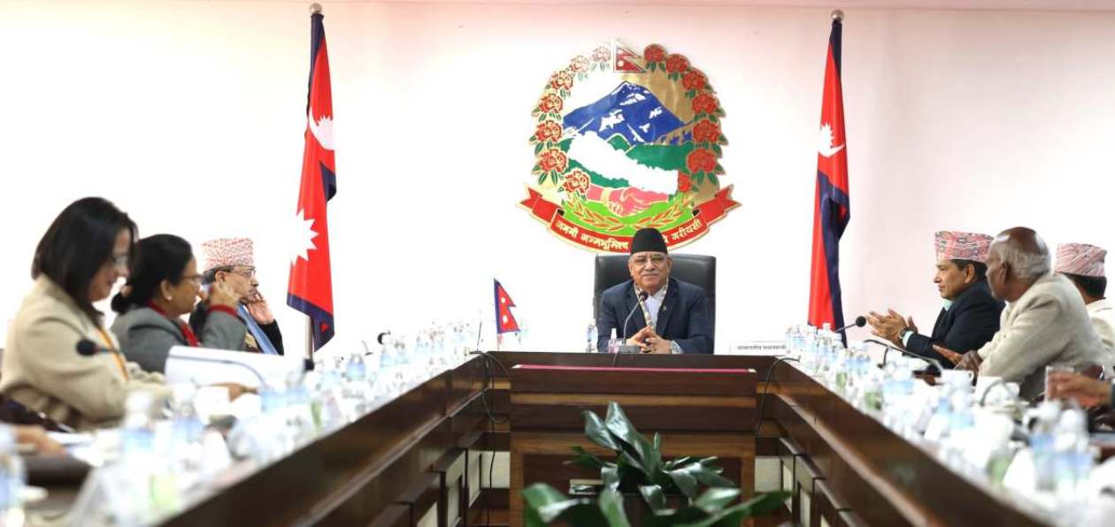 प्रजातन्त्र दिवस मूल समारोह समितिको बैठक