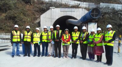 संसदीय समितिद्वारा नागढुङ्गा सुरुङमार्गको स्थलगत निरीक्षण